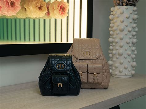 luxe cadre dior|Introducing the Luxe Yet Practical Dior Caro Backpack.